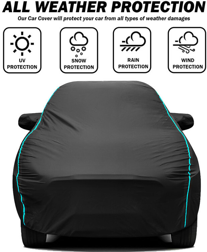 BOTAUTO Car Cover For Hyundai Xcent, Universal For Car (With