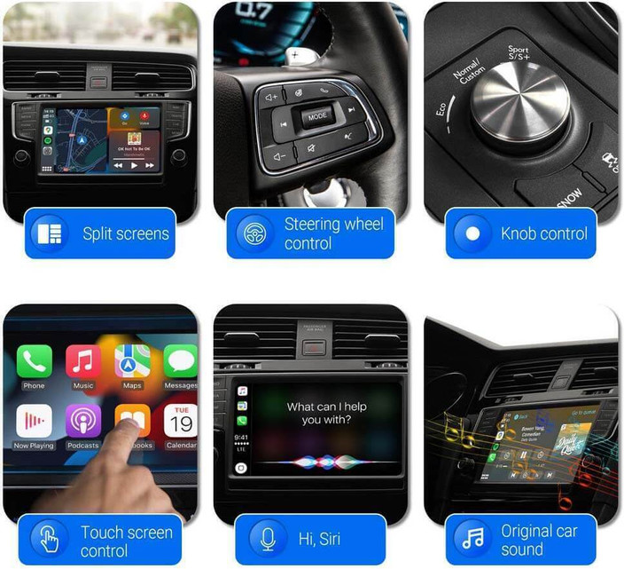 Ottocast Plug n Play PICASOU 2 wireless CarPlay/ Android