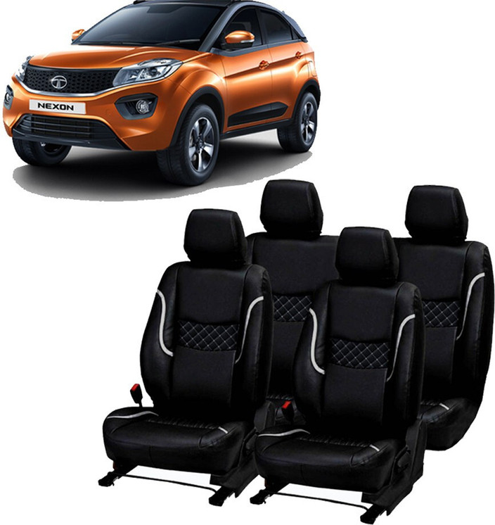 Tata Nexon Tata Tiago Seat Cover Luxury Premium Leatherette Car