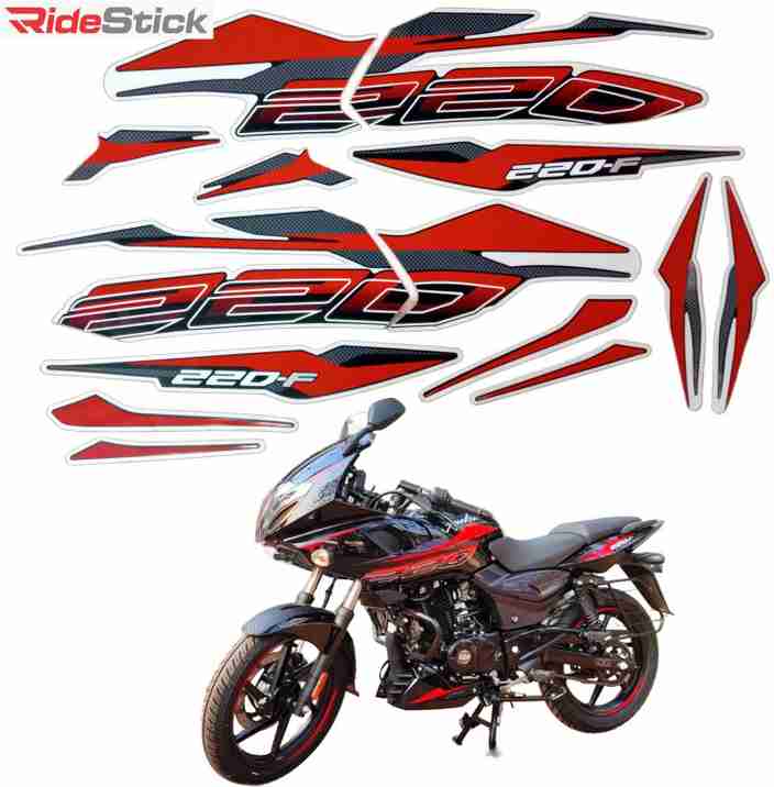 Bike Sticker Kit Pulsar 150 Red Sticker AS 359YA1 Pulsar 150 BS6