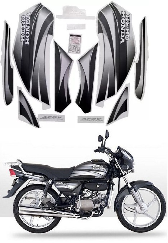 Getpro Splendor Pro Sticker Kit Bike Modified Sticker Splendor