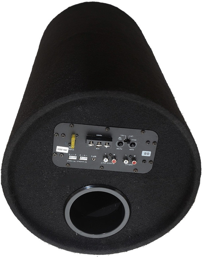 1000 Watt 12 Inch Subwoofer Tube NISAI 12''*26'' ROUND BASS TUBE