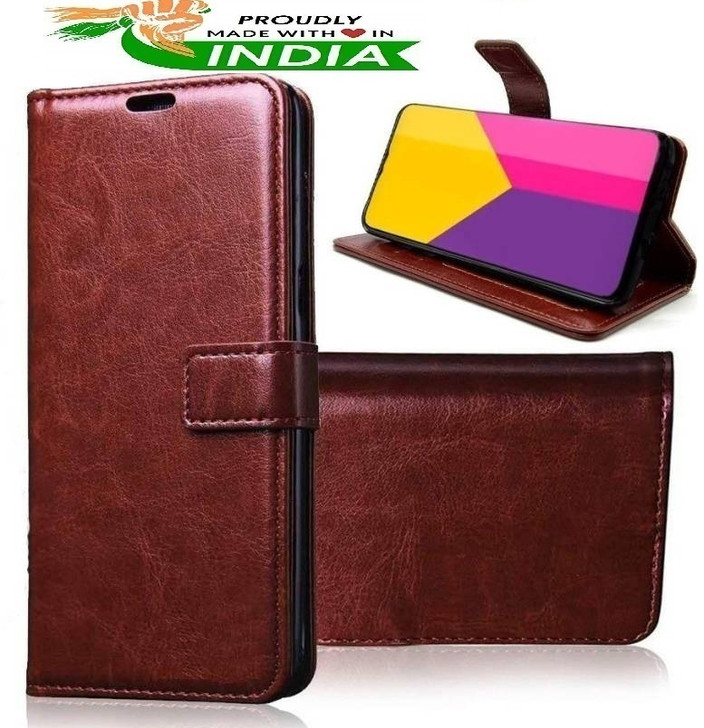 leather flip cover for vivo z1 pro