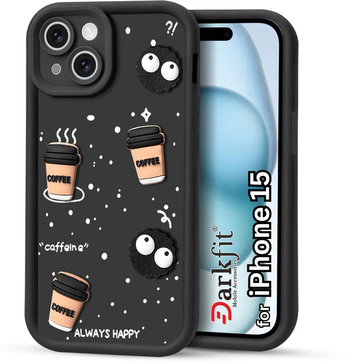 DARKFIT Back Cover for Apple iPhone 15 DARKFIT