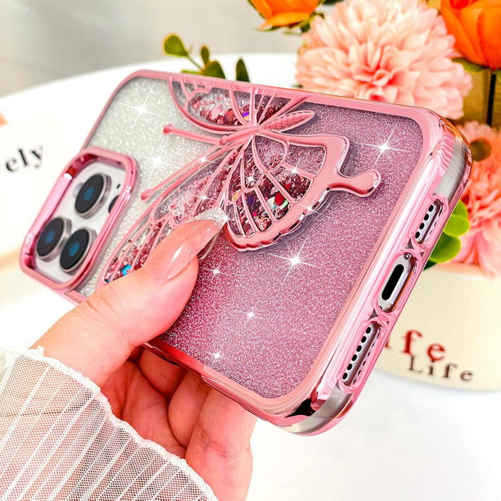 Butterfly Iphone 11 Pro Glitter Cover Mintzz Back Cover For APPLE