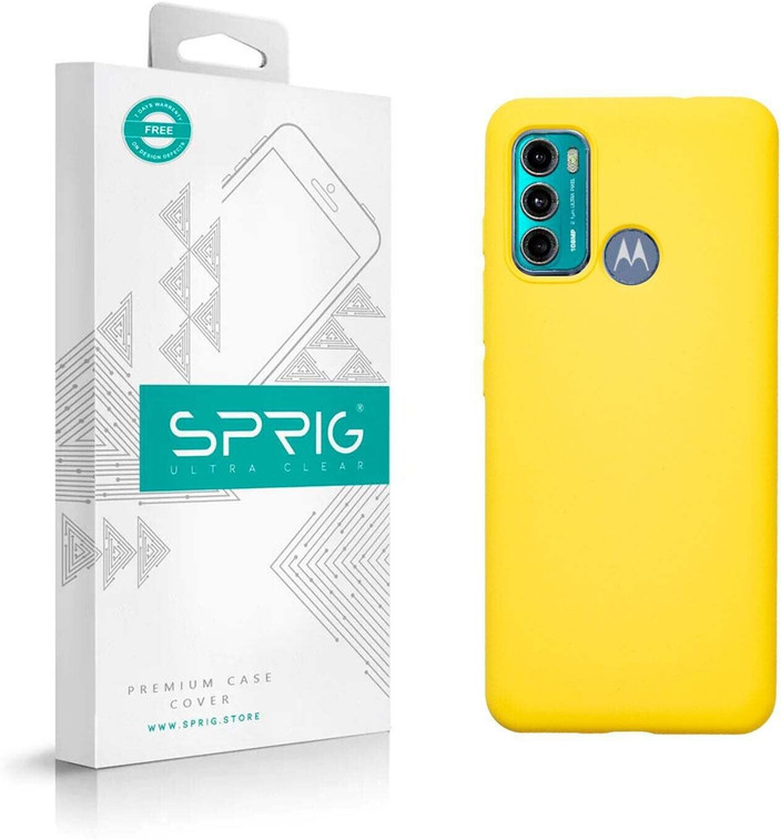Sprig Liquid Silicone Back Cover for MOTOROLA G60 5G, Motorola G60