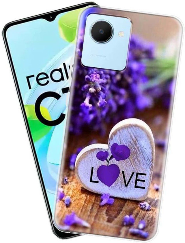 Fashionury Back Cover for realme C30, realme Narzo 50i Prime