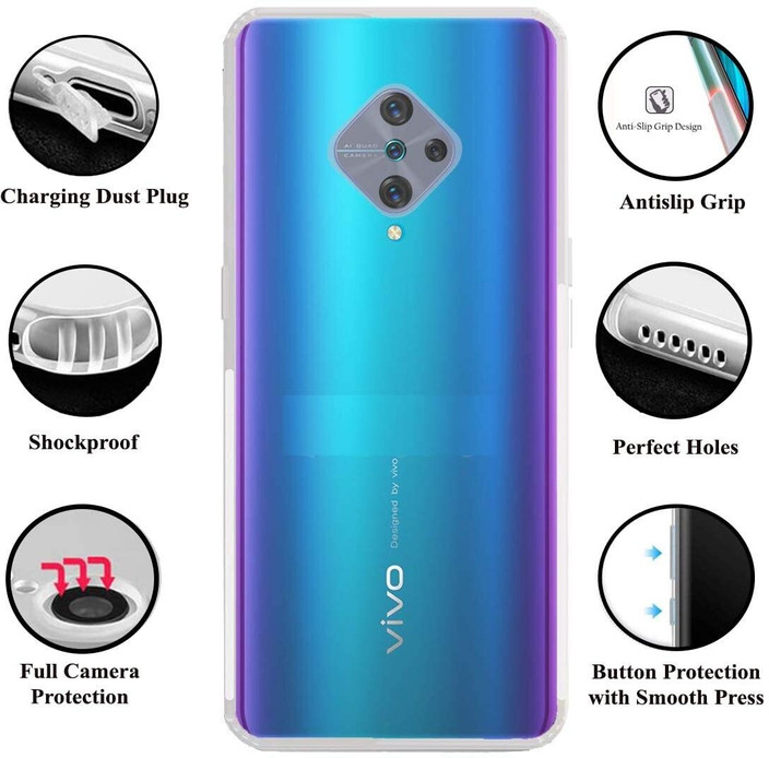 For Vivo 1920 Vivo S1 Best Back Cover Silicone Vivo S1 Pro Price