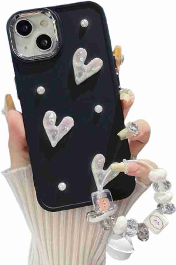 iPhoneアクセサリー CASSETIFY KAKAO & KIKI iPhone 15 promax PEEPERLY Back Cover for iPhone 15 Pro Max 3D Laser Love Heart