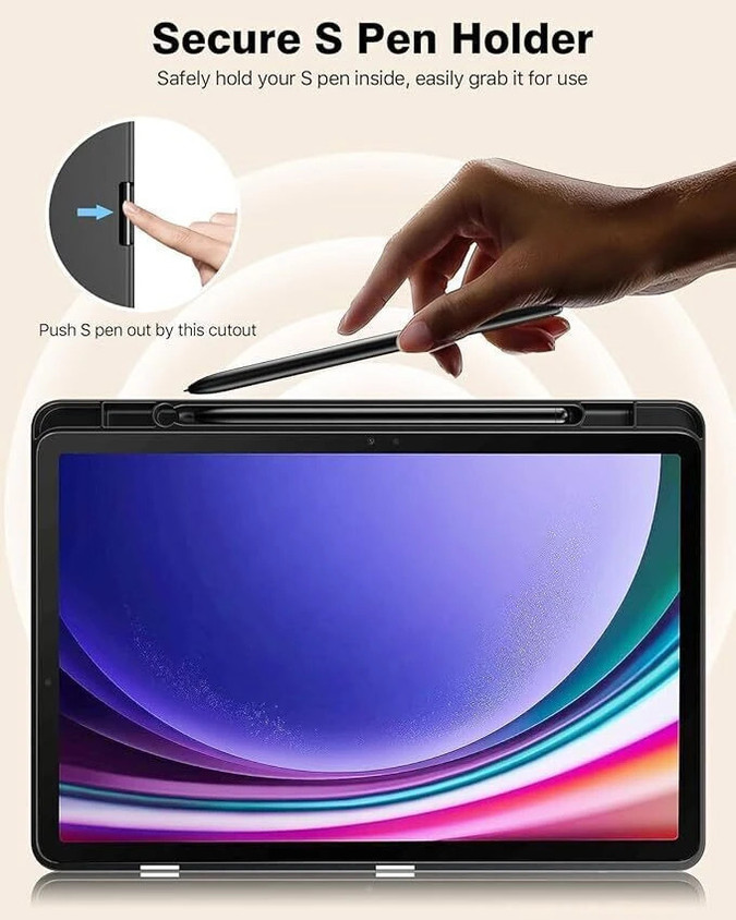 Pen Holder Samsung S Pen Tab S4 Flip Case Samsung Tab S4 Case With