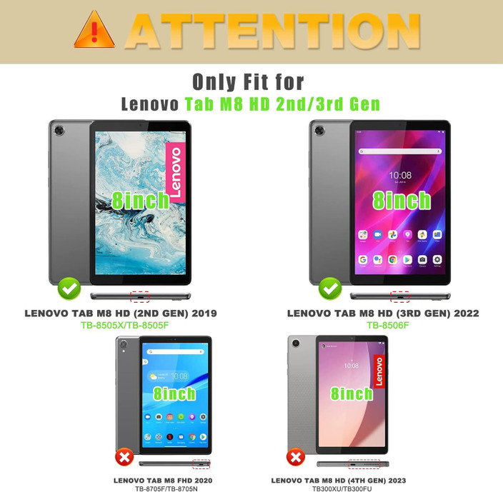 Price Inch Tab Cover TGK Flip Cover For Lenovo Tab M8 (2nd Gen