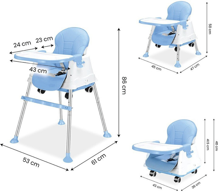 Portable Highchair Folding Highchairs For Babies TONY STARK High