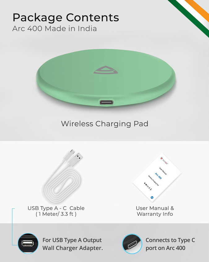 Raegr Arc 400 Qi Certified Products Certified Qi Wireless Charger