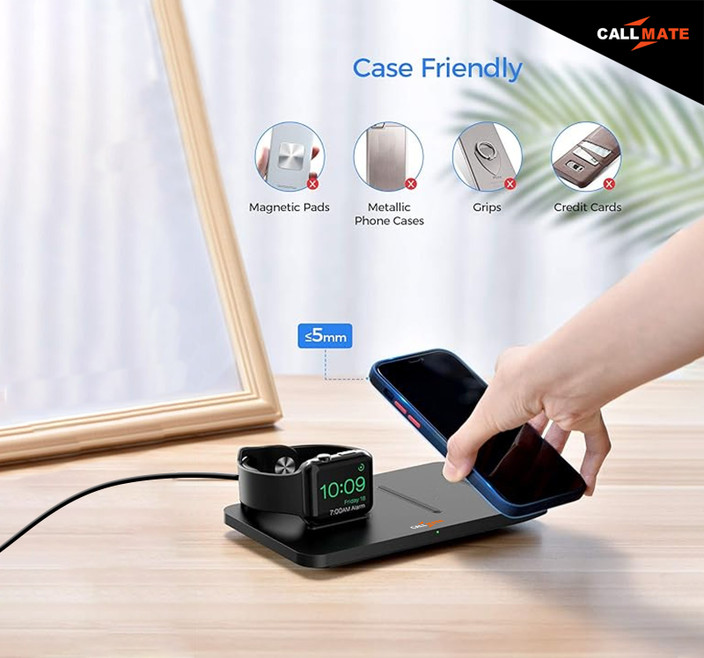 Ptron 3a Wireless Charging PTron Bullet Wireless WX21 15W Fast