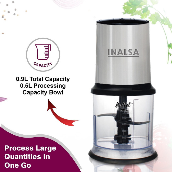 2speed 4000mah Nutribullet Vegetable Chopper Inalsa Mini Chopper