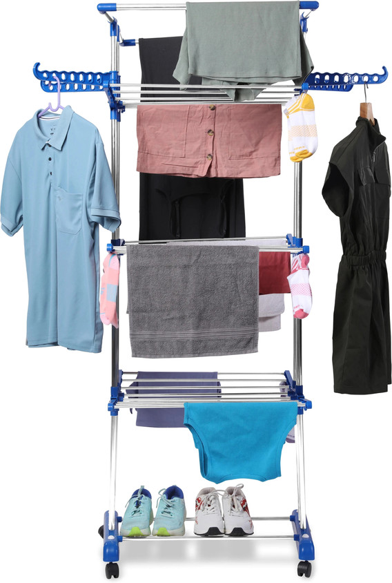 Cloth Drying Stand Clothes Airing Rack PARASNATH Prime Stainless