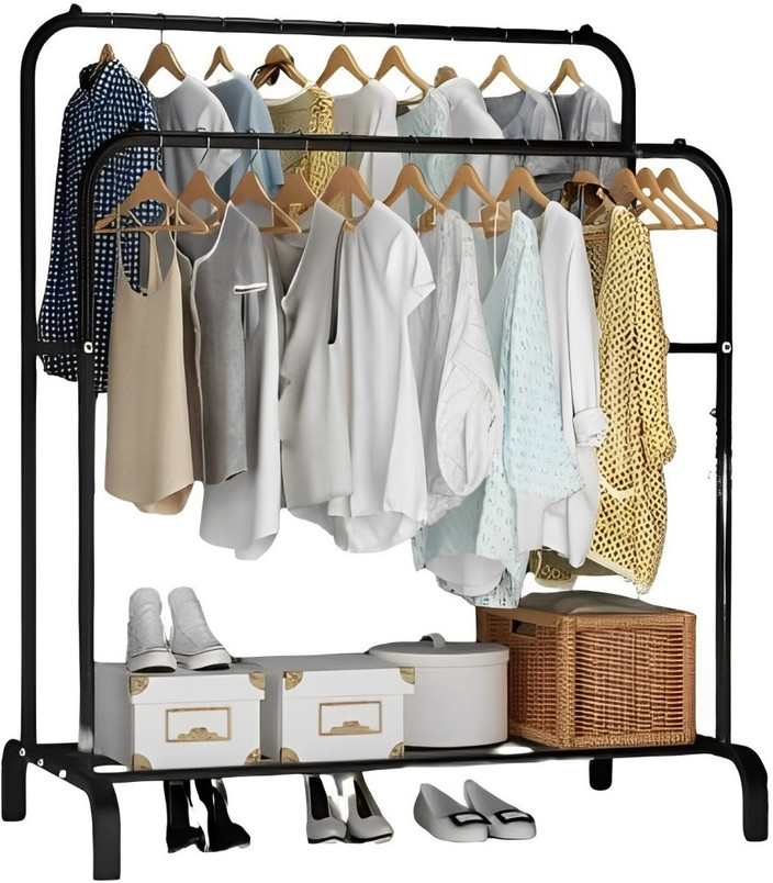 Flipkart Standing Pole Clothes Rack TNC Stainless Steel Cloth