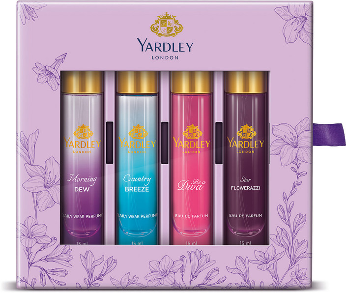 Gift Set Yardley Perfume Jasmine English Jasmine Eau De Toilette