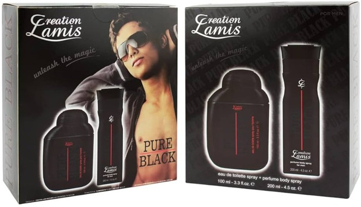 Magic Black Intense Perfume CREATION LAMIS Pure Black Perfume EDT