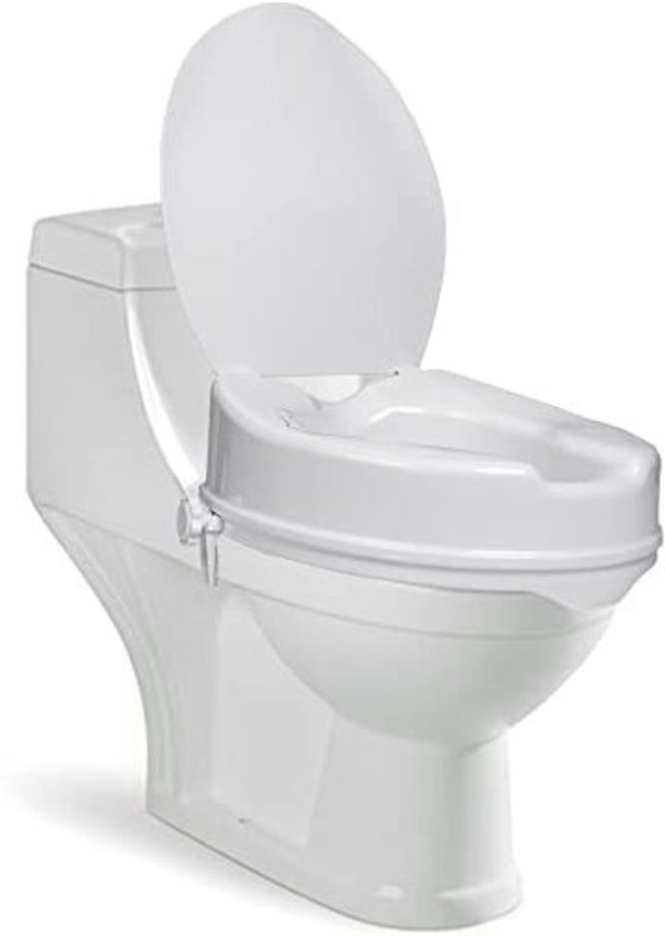 Plastic Bathroom Toilet Chair Neosafe Ideal For Handicap, Knee
