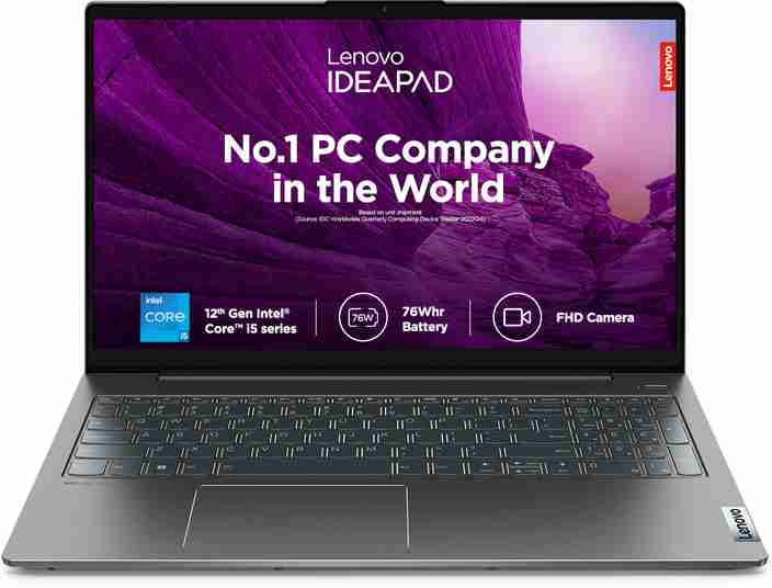 Lenovo IdeaPad Slim 5 Intel Core i5 12th Gen 1235U - (16 GB/512 GB