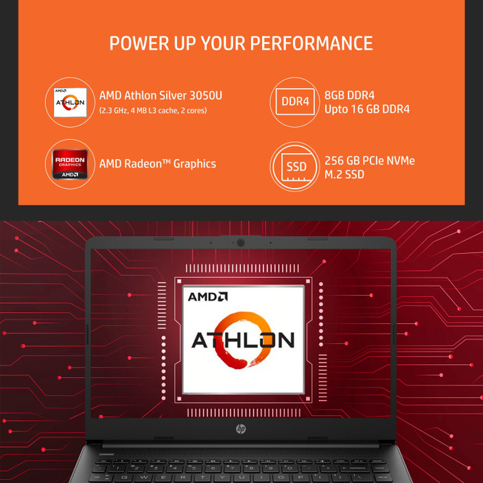Athlon Silver 3050u Athlon Radeon HP AMD Athlon Dual Core 3050U (8