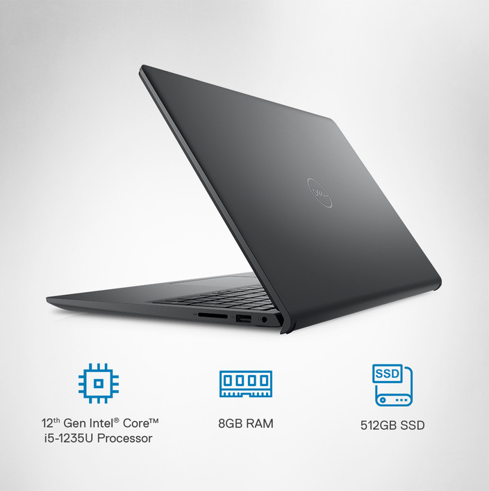 DELL Inspiron 3520 Intel Core i5 12th Gen 1235U (8 GB/512 GB SSD/Windows 11 Home) 0IN352010031RINB1M Thin and Light Laptop