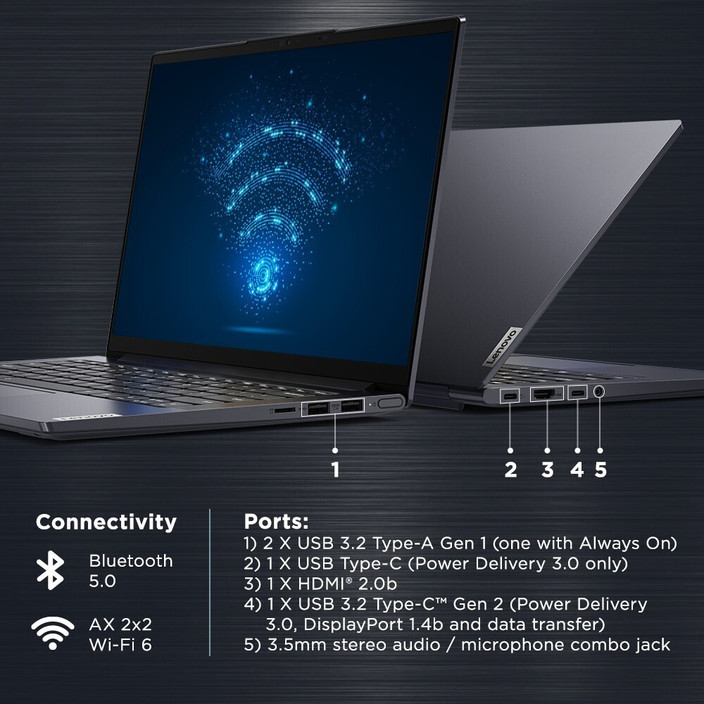 Windowsノート本体 Lenovo Yoga Slim7 Ryzen7 4800U 8GB 512GB Lenovo Yoga Slim 7 AMD Ryzen 7 Octa Core 4800U - (8 GB/512