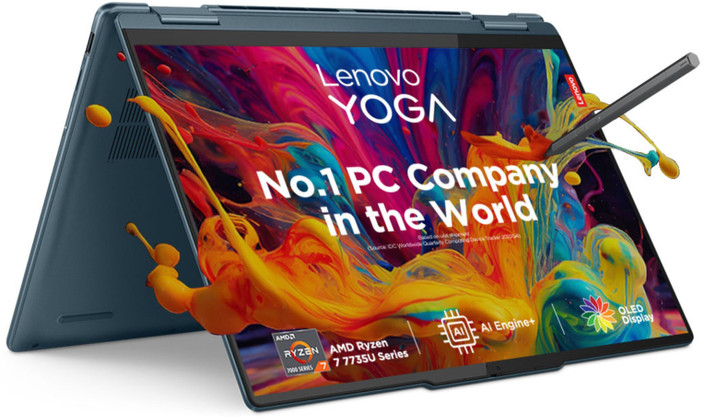 Lenovo Yoga 7 OLED AMD Ryzen 7 Octa Core 7735U - (16 GB/1 TB