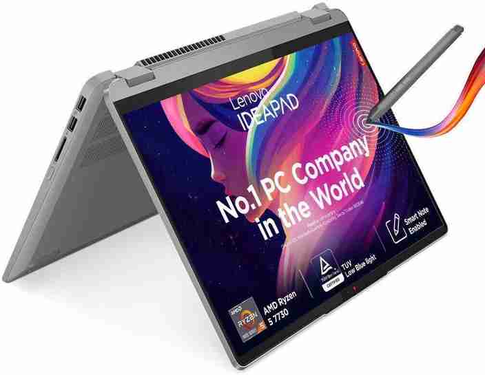 Lenovo IdeaPad Flex 5 AMD Ryzen 5 Hexa Core 7530U - (16 GB/512 GB