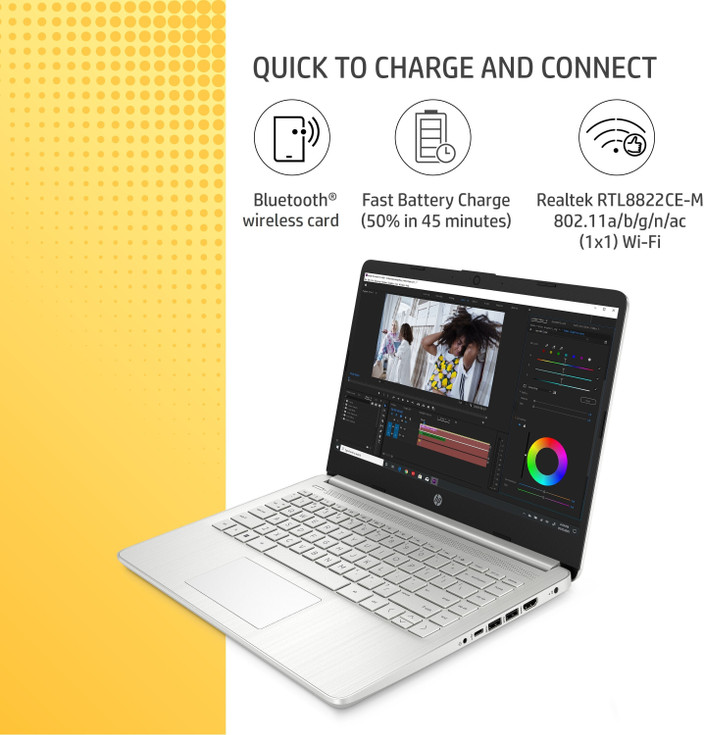 HP 14s Backlit Intel Core i3 11th Gen 1115G4 (8 GB/512 GB SSD