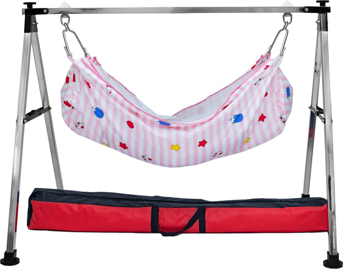 Hammock Baby Cradling Swing Kidzy King Baby Hammock-Pink With