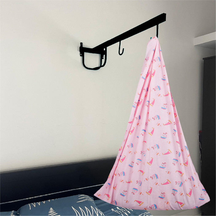 MINIKIDZ New Born Baby Wall Cradle Iron Hanger, Wall Hanger for