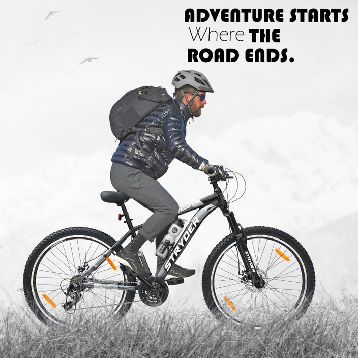 Bike Ride I Want To Start Cycling STRYDER Krueger 21 Speed Bicycle Durable Stylish Ride