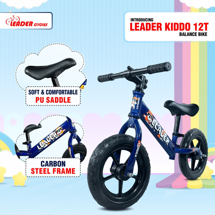 Strider Balance Bike Toddler LEADER Kids Pedal Free Balance Cycle