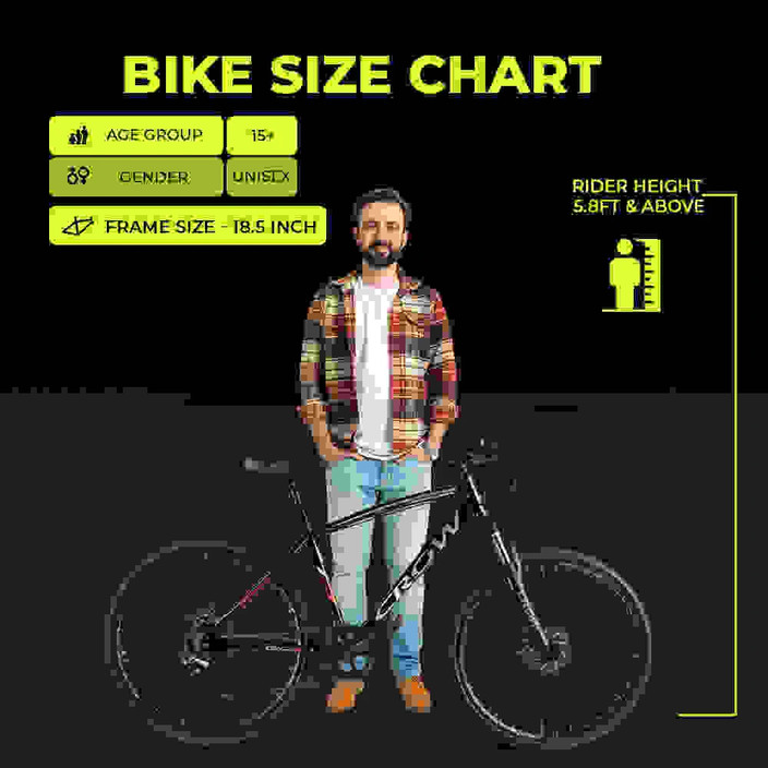 Mountain Bikes Bike Size For Male Height Chart For Mountain Bikes