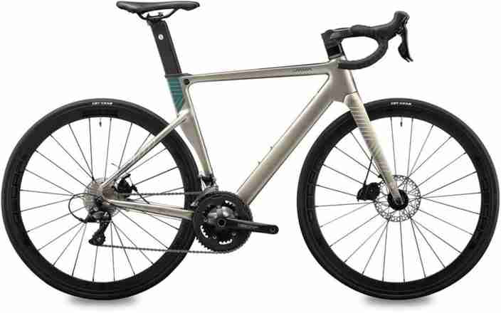 Soraです　　　　　　　　NATURAL WARE Ⅱ SILVER JAVA Siluro 6 Shimano Sora with Integrated Alloy Handlebar 700C T