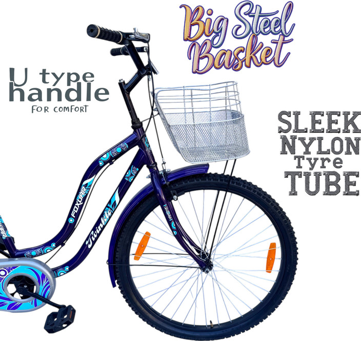 Cycling For Ladies FOXGLOVE TWINKLE 24 INCH LADY BICYCLE PURPLE