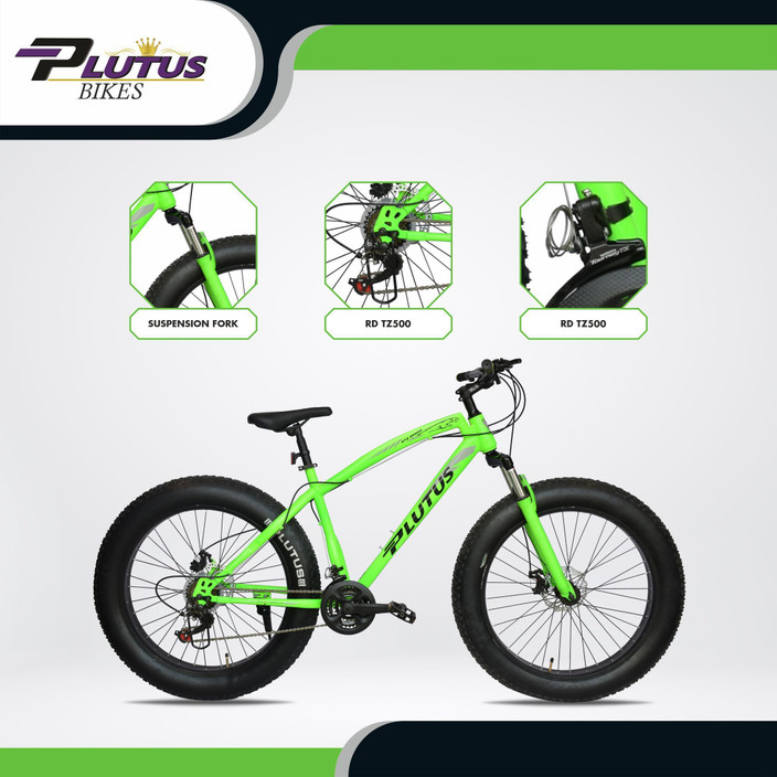Ontrack Fat Tyre Cycle Under 15000 Flipkart PLUTUS Jaguar Fat-Bike