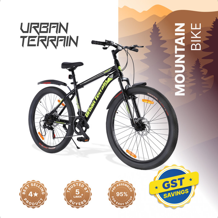 Urban Terrain Galaxy 26T Max Geared High Performance MTB Cycles