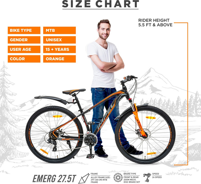 Kross Mtb Front Kross XCITE T Mountain Cycle (Single Speed, Black