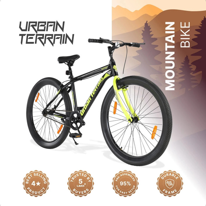 Galaxy Mens Bike 29 Inch Urban Terrain Galaxy High Performance MTB