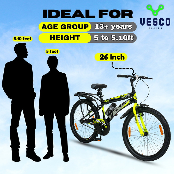 Age 26 Inch Frame Bike For What Height TUNGSTEN Atom 21 Speed 26