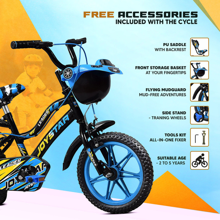 Double Seat Cycle For To Years Boy Speedbird 14-T Inferno Double