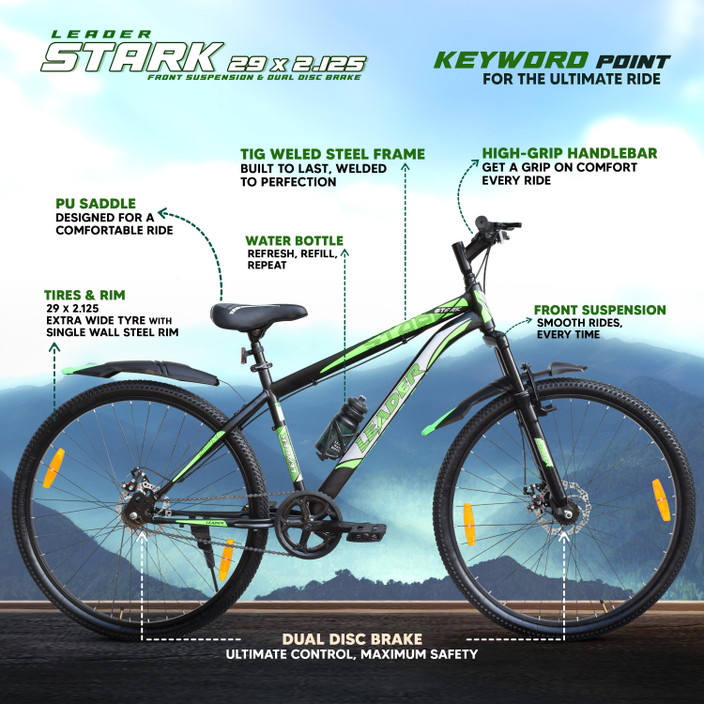 21 Speed Stark Mountain Bike Review Leader Stark Bicycles (Matt