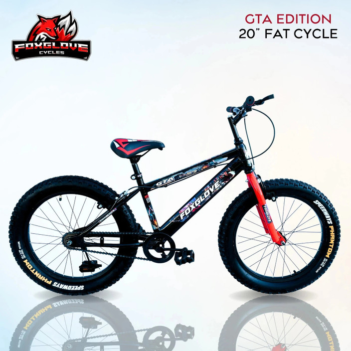 Phantom Herculin Fat Bike For Sale FOXGLOVE GTA Edition 20
