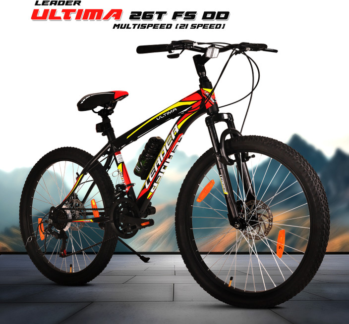 Disc Brake Flipkart Online Cycle LEADER Ultima Multi Speed Hybrid