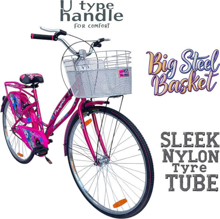 Pink Lady Lady Bird Cycle Tyre And Tube Price FOXGLOVE PURPLE 26