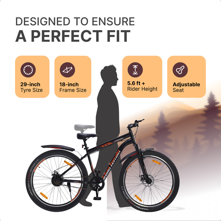 Urban Terrain Cycles for Men with Steel Frame Dual Disc Brake