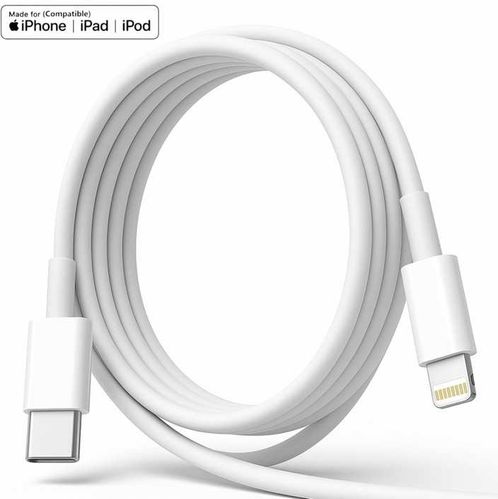 Iphone Se Charger Lead RoarX Lightning Cable A M PVC 20 Watt Type